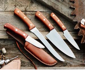 Four knives